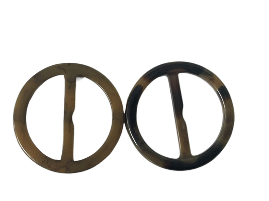 Пластиковая польза влияния 56mm рожка отверстий пряжек 2 для Outerwear пальто сумки